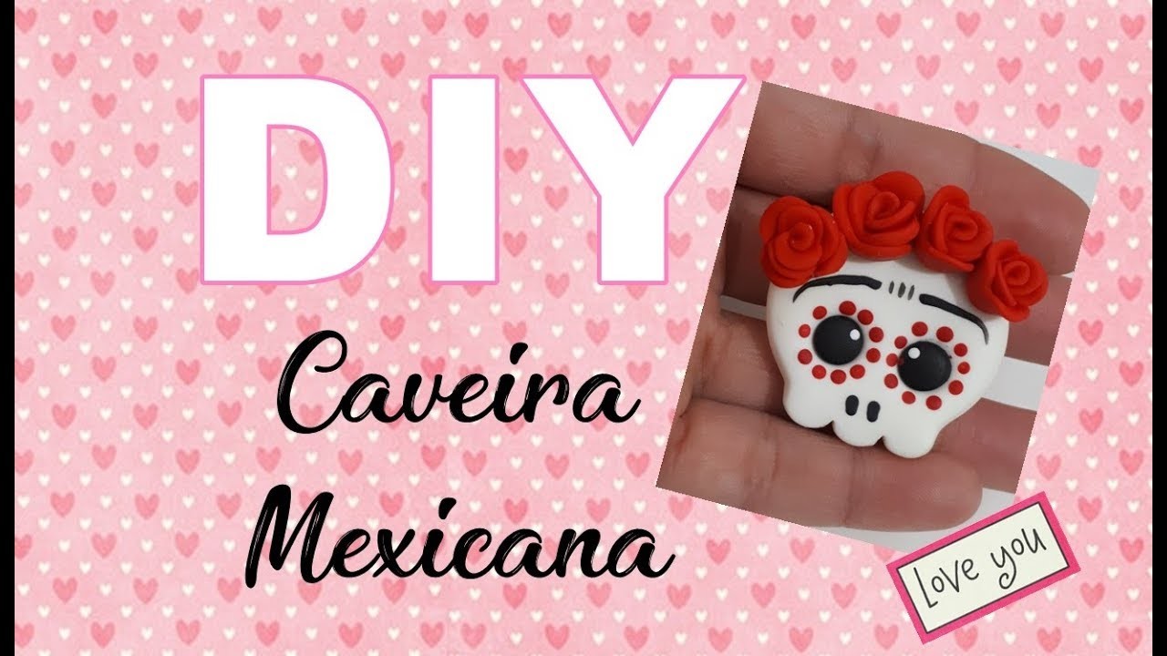 #DIY Caveira Mexicana (Especial 65K) #halloween #biscuit