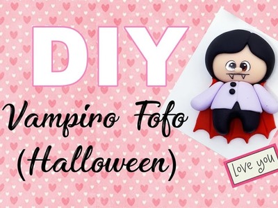 #DIY Vampirinho Fofo (Especial 65K) #dracula #halloween #biscuit