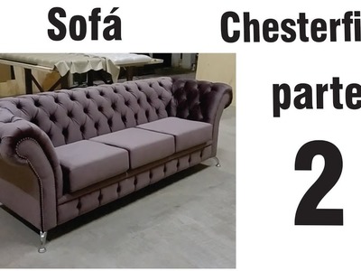 Fabricando um sofá Chesterfield (parte 2)