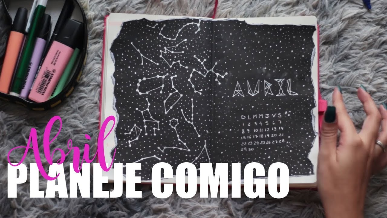 PLANEJE COMIGO: ABRIL 2018 - BULLET JOURNAL | Floretizas