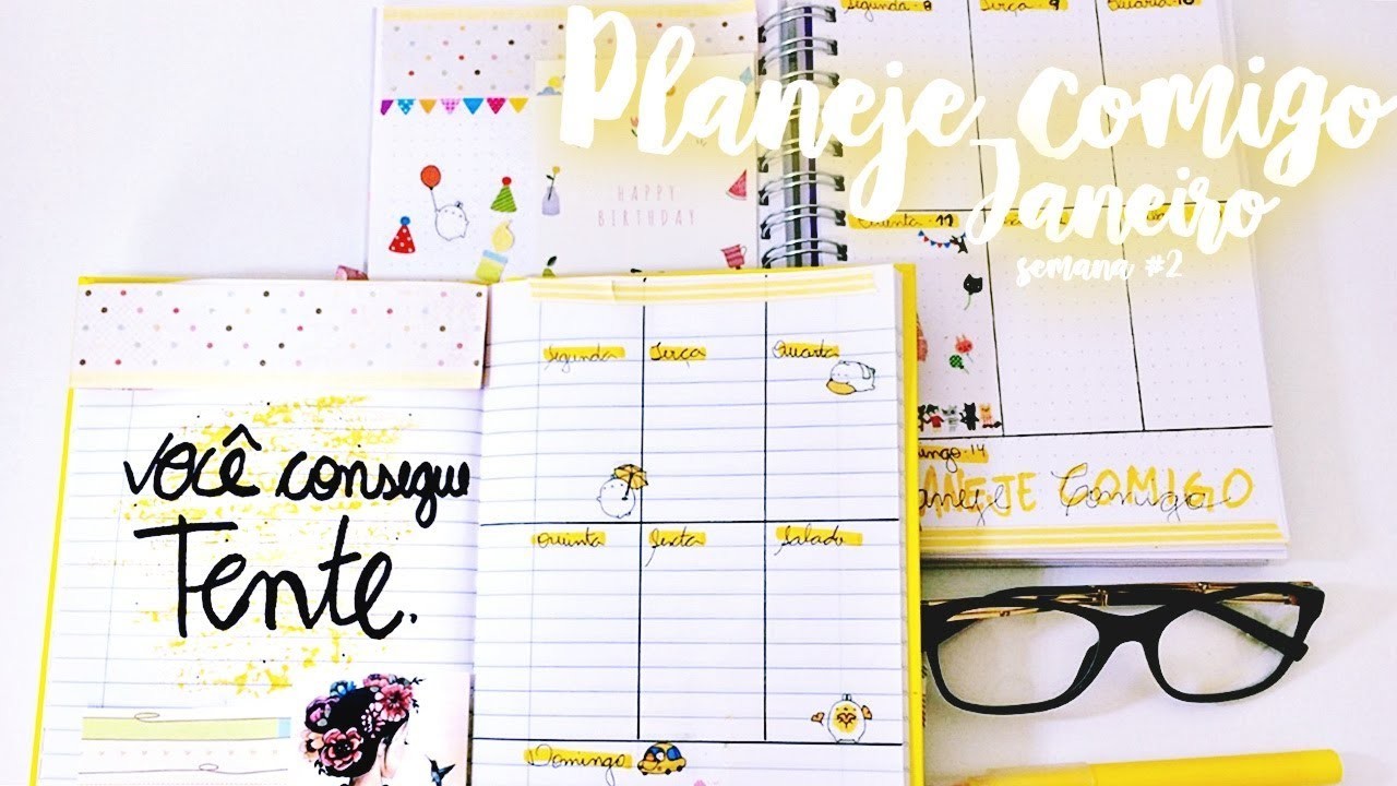 Planeje comigo. bullet journal. bujo pautado