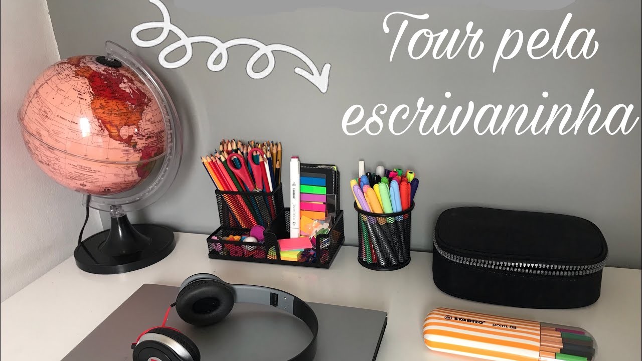 Reforma do quarto + Tour pela escrivaninha
