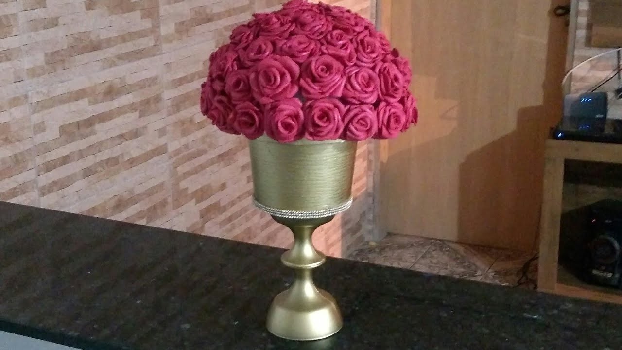 Vaso de casamento gastando pouco