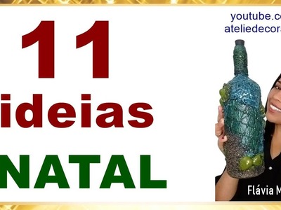11 ideas navideñas (11 ideias Natalinas) - by Flávia Martins