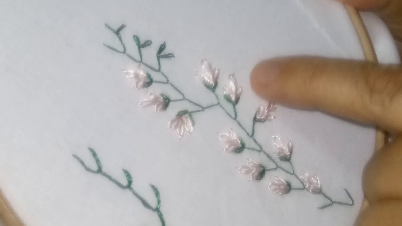 ????????Bordado a mão ponto arresta - Hand Embroidery for Beginners embroidered