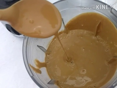 Café cremoso no liquidificador!?