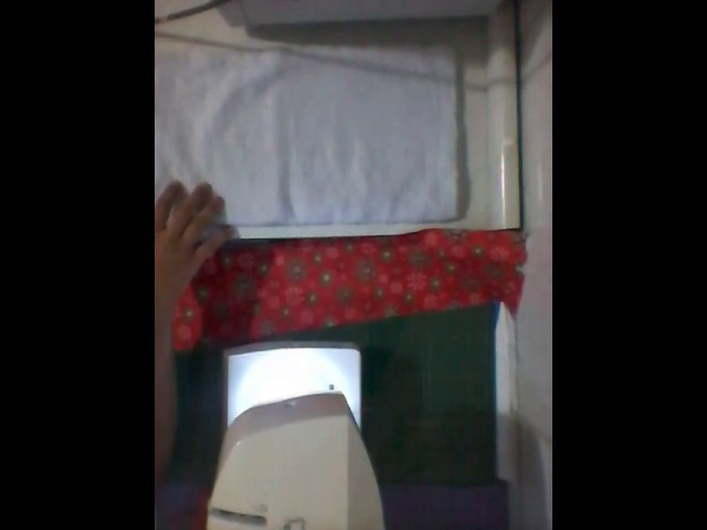 Como aplicar barrado de tecido em panos de prato.