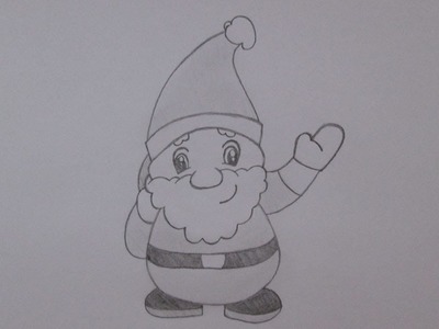 Como desenhar o Papai Noel