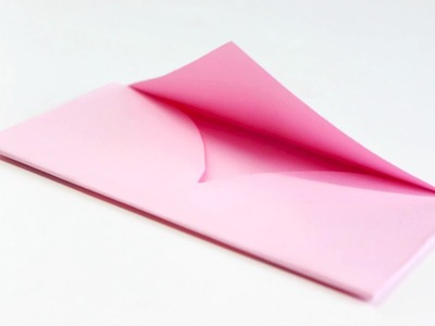 Como fazer um envelope com forma de coração