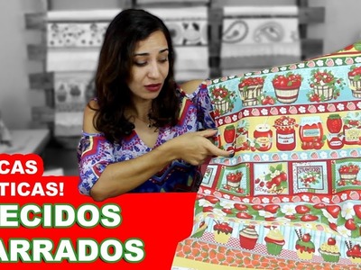 DICAS PRÁTICAS! TECIDOS BARRADOS PARA PANOS DE PRATO!