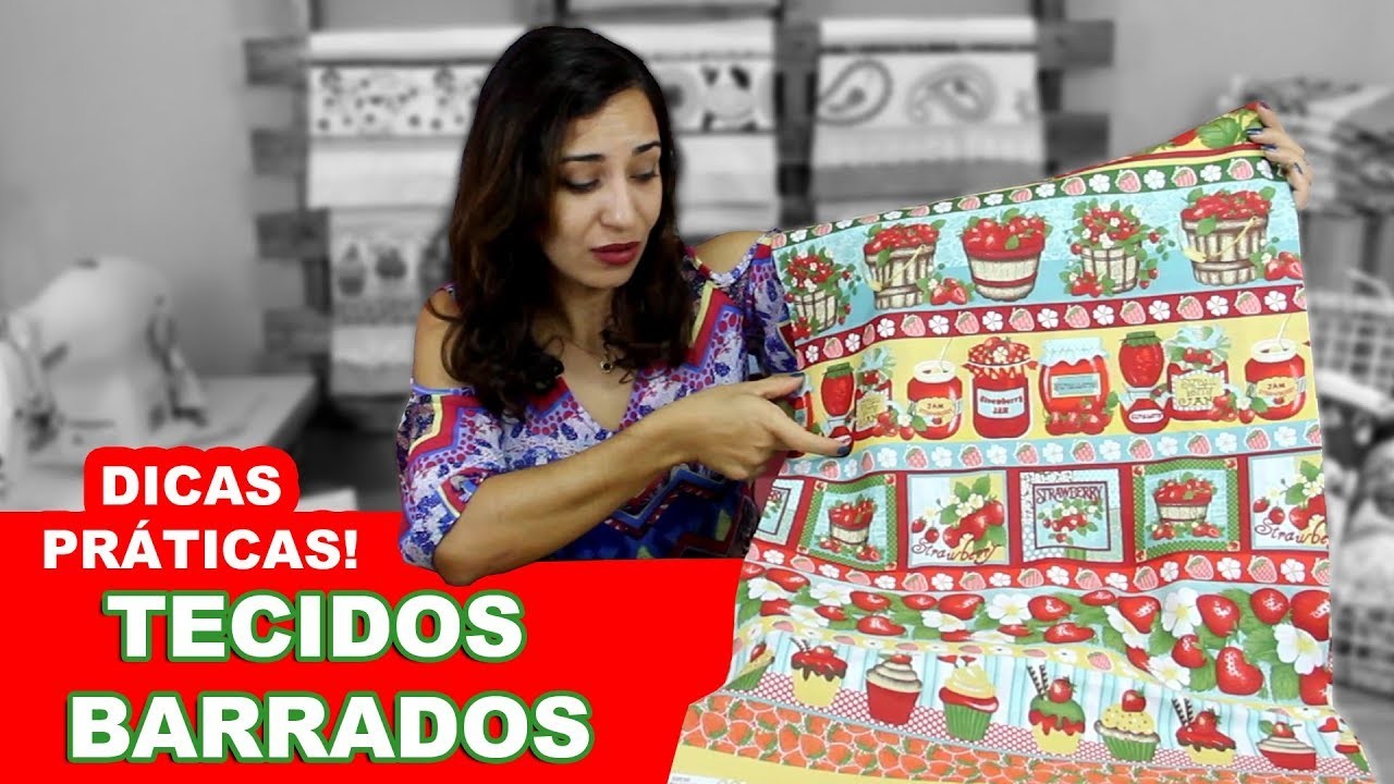 DICAS PRÁTICAS! TECIDOS BARRADOS PARA PANOS DE PRATO!