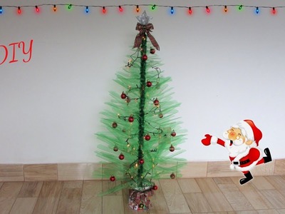 DIY Especial de Natal 2018 #2????????Árvore de natal feita com garrafas pet