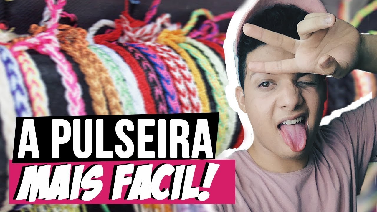 COMO FAZER PULSEIRA DA AMIZADE FÁCIL ESTILO TUMBLR!