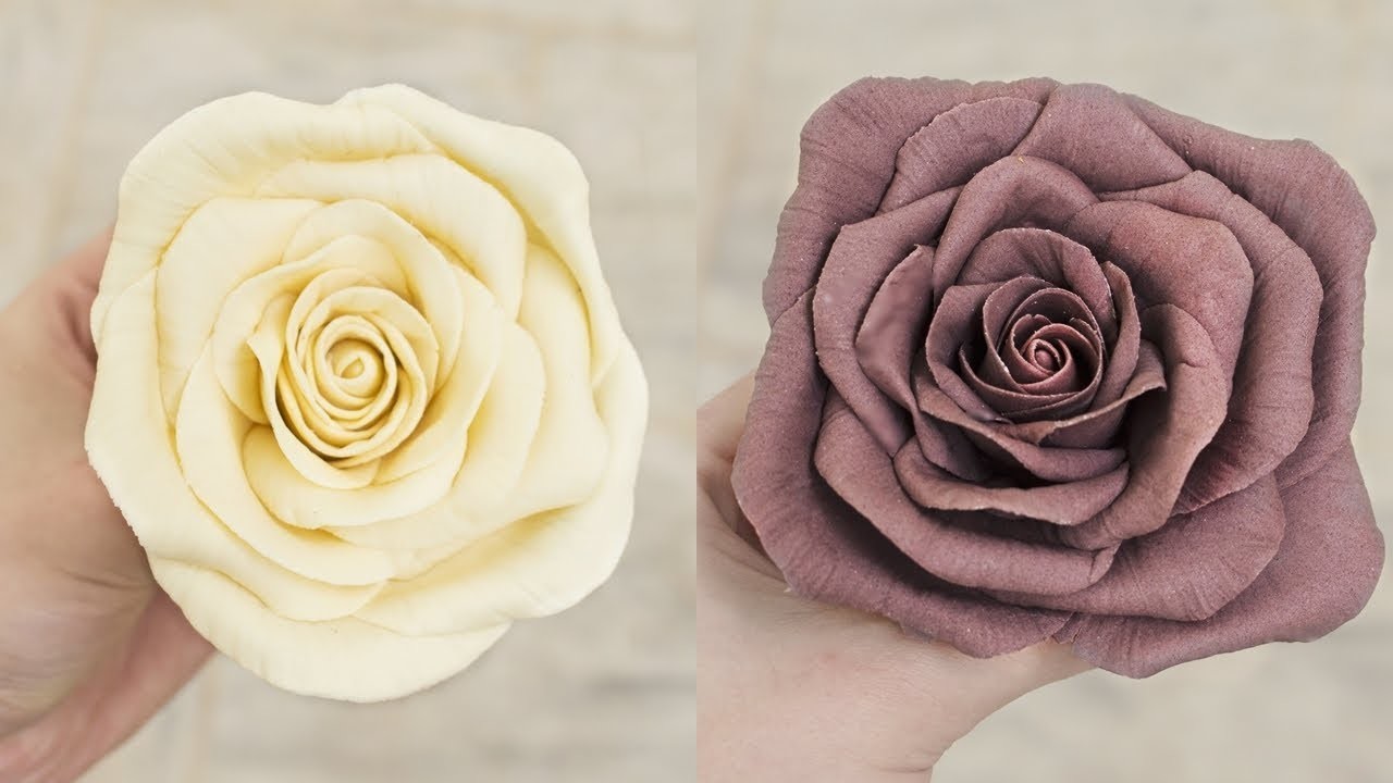 COMO FAZER ROSA DE AÇÚCAR - Tutorial