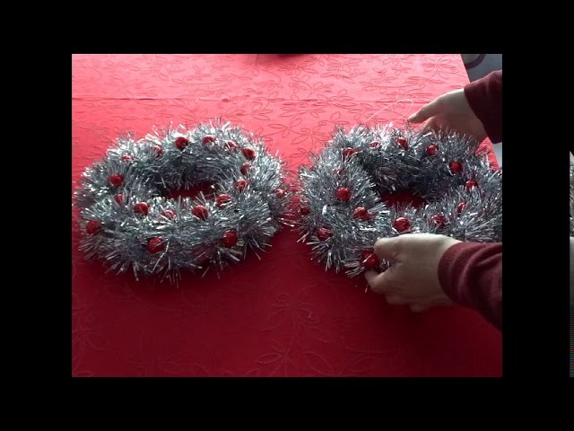 Coroas e Árvore de Natal DIY