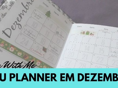 DECORANDO O PLANNER - PLAN WITH ME | VLOGMAS #8 | Livraneios
