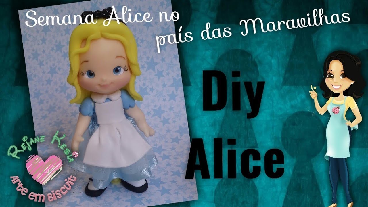 Diy Alice para mini topo - Semana Alice no País das Maravilhas