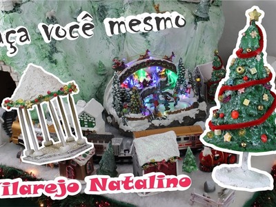 DIY: Árvore de natal e coreto natalino - Maquete vilarejo natalino #3