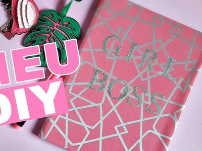 DIY CUSTOMIZANDO O CADERNO - Charme-se
