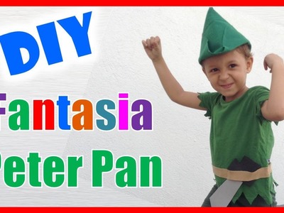 DIY de carnaval: Fantasia Peter Pan MUITO FÁCIL e BARATA! | Fran Santos