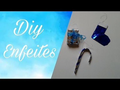 Diy: Enfeites de Árvore de Natal.Especial de Natal #4