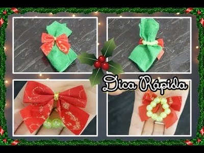 Diy: porta guardanapo natalino #especialdenatal