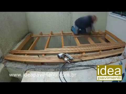 Mezanino de Madeira. Como Construir um Deck. Deck de Madeira em Curitiba