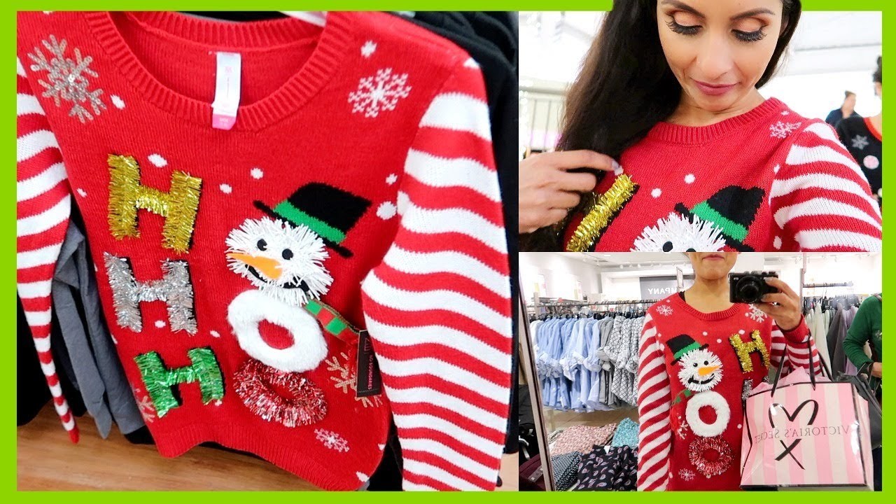 Mi Primer Suéter Decorado de  Navidad Muy Economico ???? ! - ♡IsabelVlogs♡
