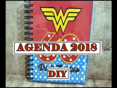 PLANNER 2018 - Como decorei minha agenda 2018 - DIY - Didi Tristão