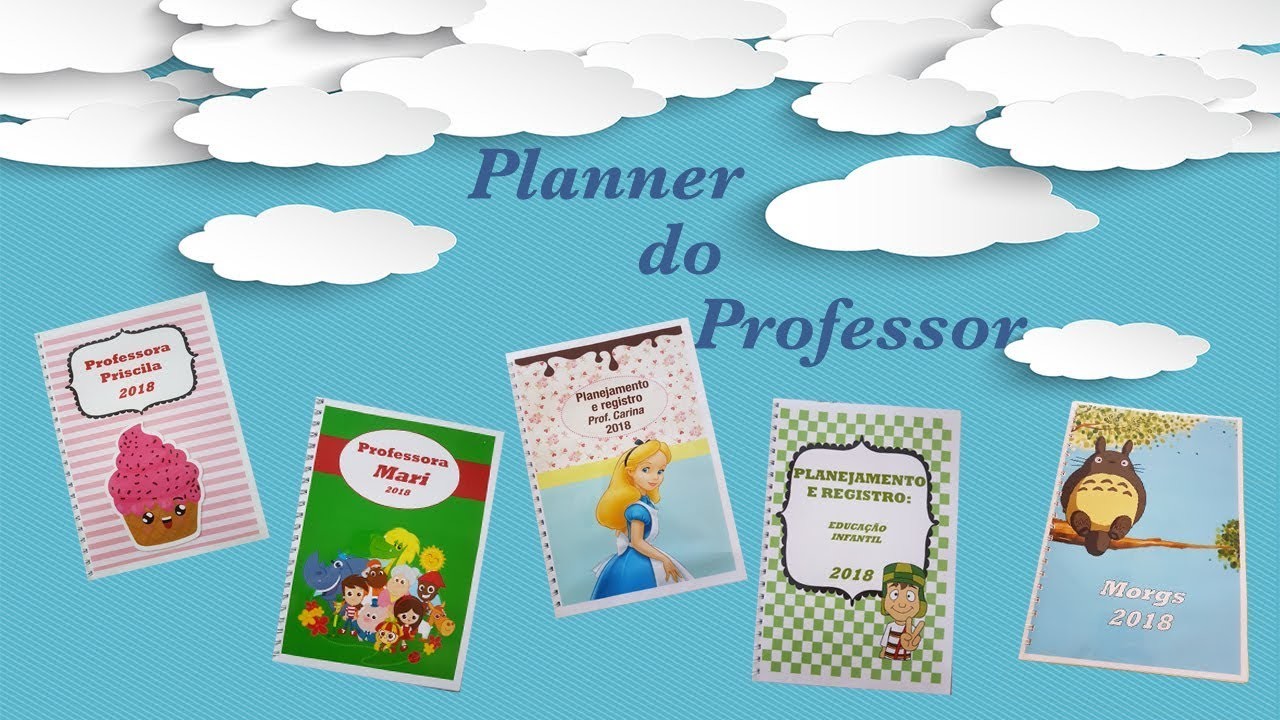 Planner - Caderno de Planejamento - Planner do Professor - A4 (Parte 1.3-2018)