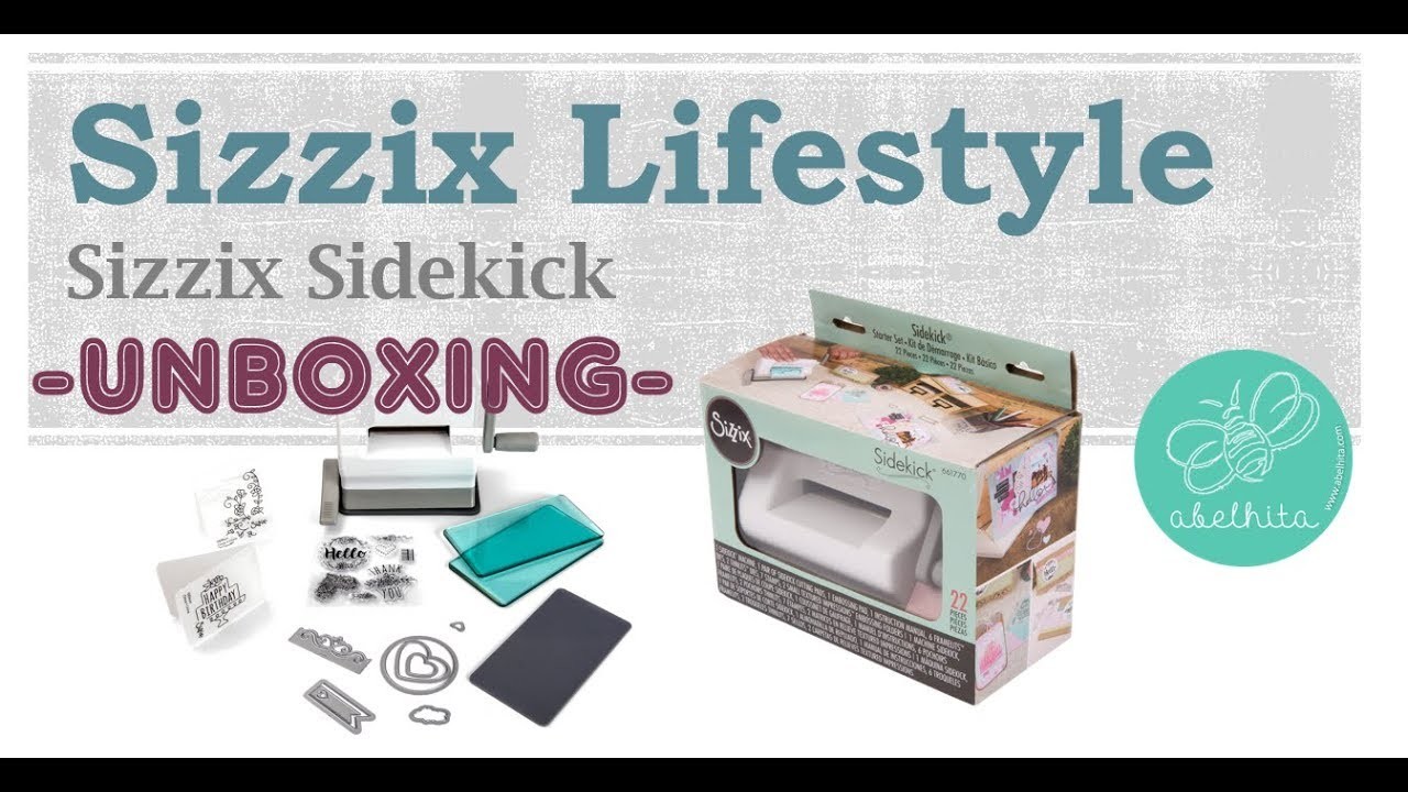 Sizzix Sidekick Unboxing Como Funciona
