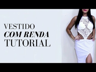 VESTIDO LINDO DE RENDA LOOK PARA VOCÊ ARRASAR NO ANO NOVO 2018