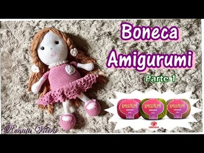 AMIGURUMI Boneca Anne PARTE 1 - Renata Vieira