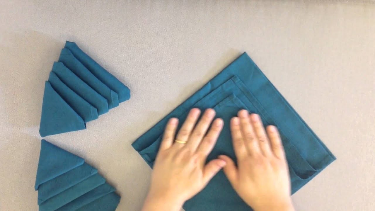 Árvore de Natal em Guardanapo