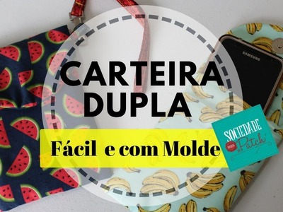 Carteira Dupla e Porta Celular - Fabielle Bacelar - Dual Wallet and Cell Port - Peça 0011