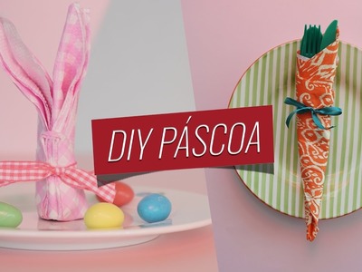 COMO DECORAR A MESA DE PÁSCOA COM GUARDANAPO | Drops das Dez por Laína Laine