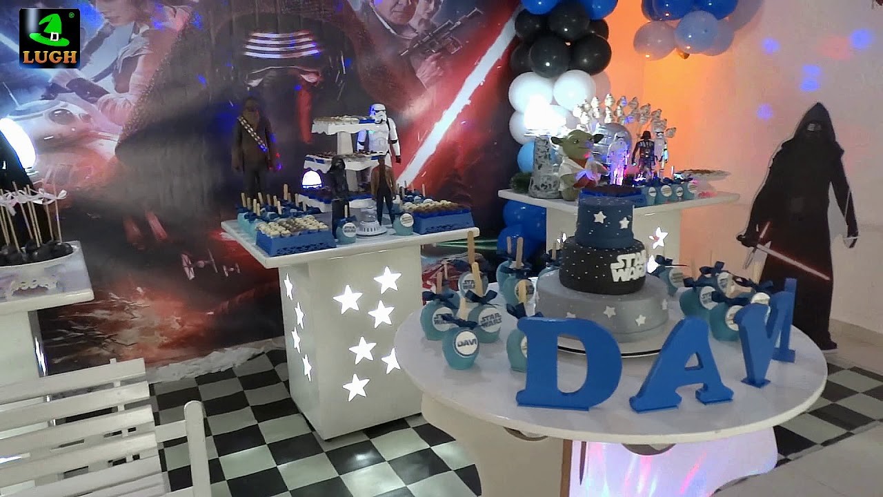 Decoração Star Wars para festa de aniversário infantil