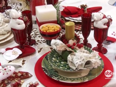 Dicas de decoração da mesa para a Ceia de Natal