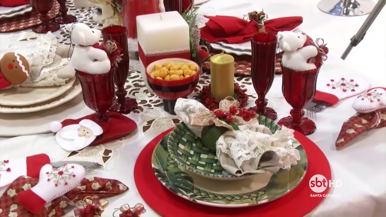 Dicas de decoração da mesa para a Ceia de Natal