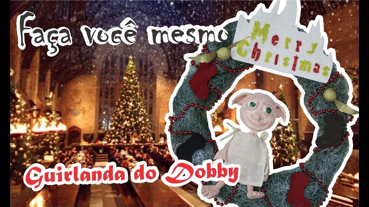 DIY: Natal Harry Potter - guirlanda do Dobby Feat. Richarles Rodrigues