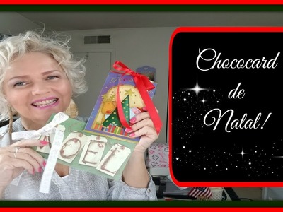 Faça Você Mesmo - Chococard de Natal