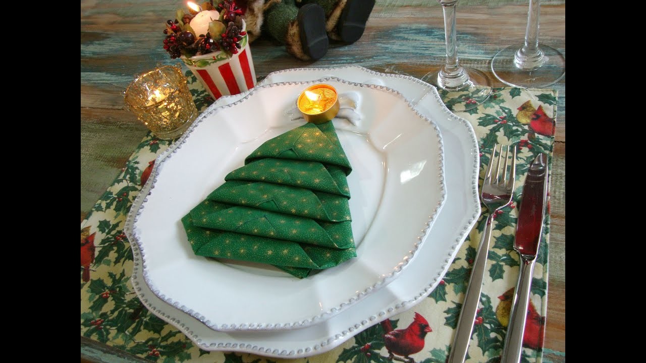Guardanapo Árvore de Natal