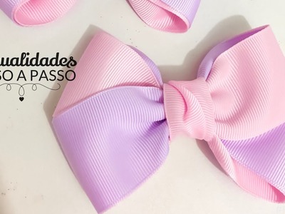 Laço Balonê - DIY - Pap Make to hair bow