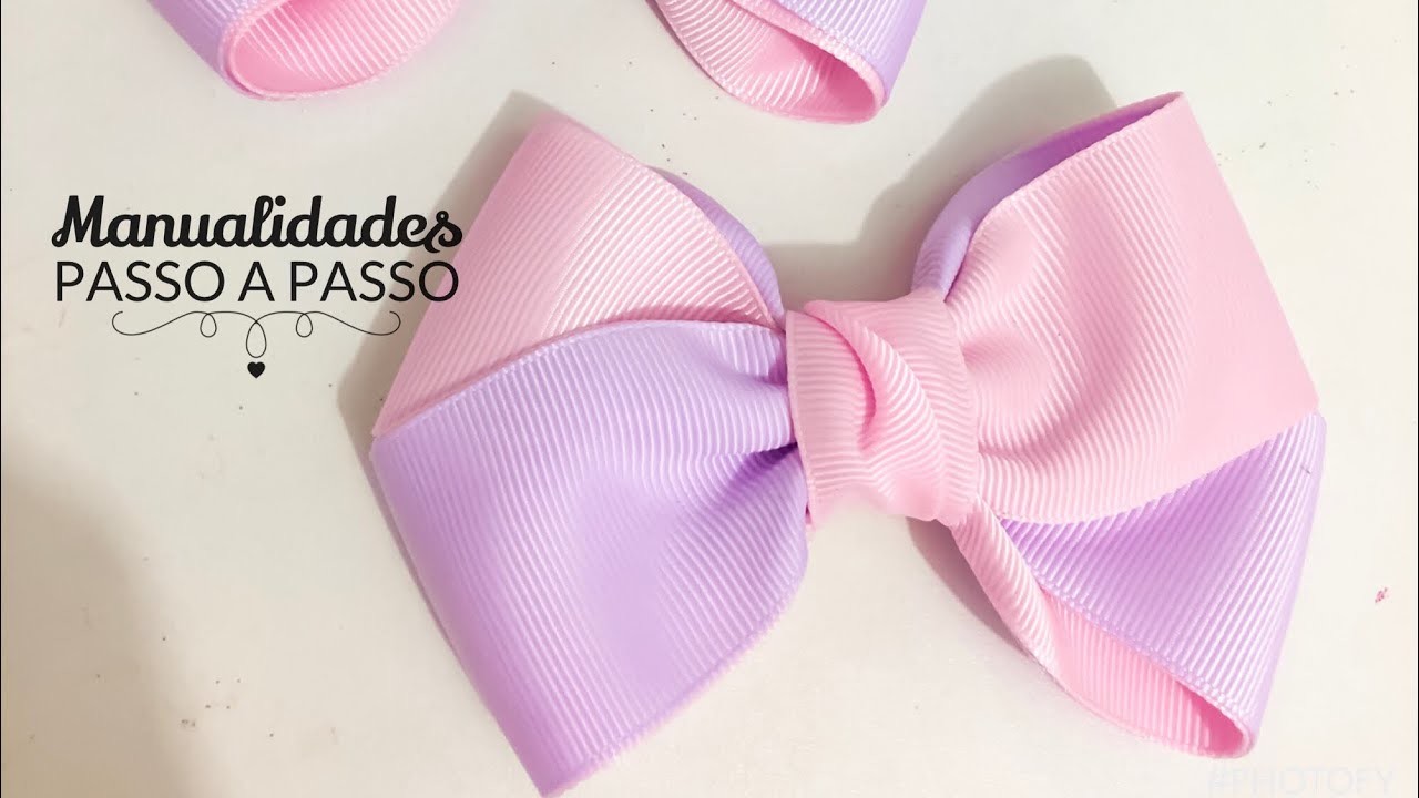 Laço Balonê - DIY - Pap Make to hair bow