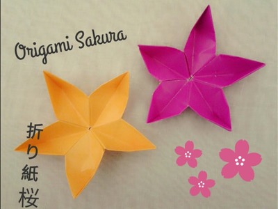 Origami Sakura (flor de cerejeira)