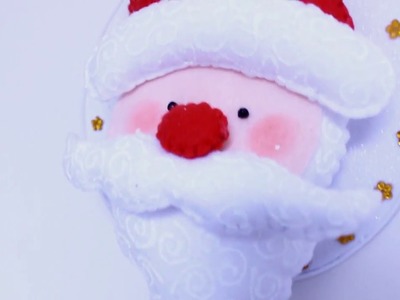 Aprenda a fazer uma base para seus enfeites de porta usando EVA e papelão