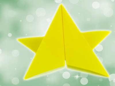 Aprende a fazer uma estrela de Origami