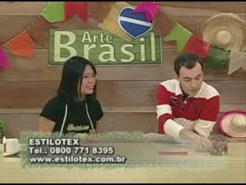 ARTE BRASIL - THAIS KATO - DOBRADURA EM TECIDO (14.06.2011 - Parte 2 de 2)