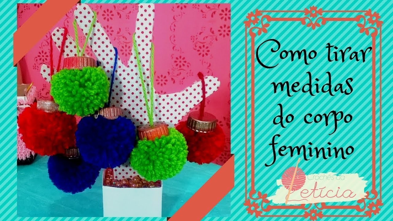 Bola de Natal Fácil - Pompom - Tutorial DIY