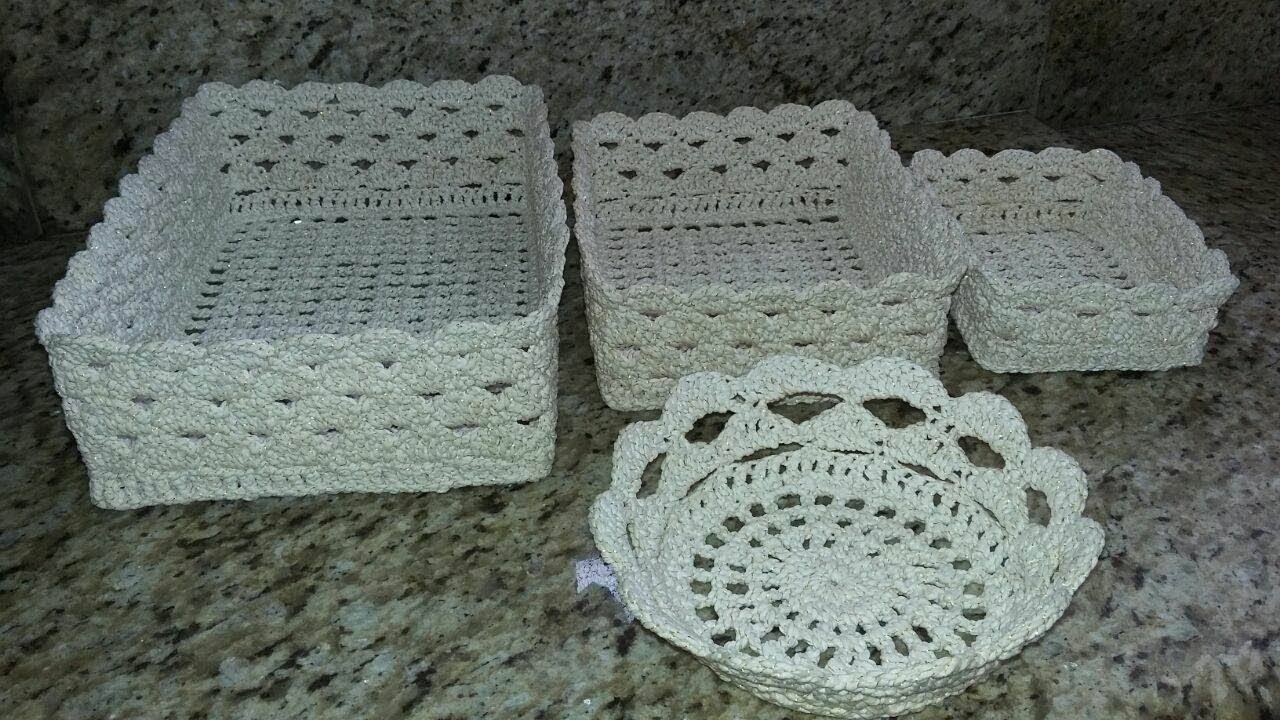 Cestinha de Croche